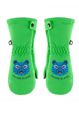 Detské palcové rukavice Poivre Blanc W21-0973-BBBY Ski mittens fizz green